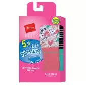 Hanes Best Girls' Cotton Stretch Hipsters Bonus Pack