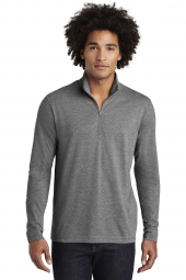 Sport-Tek PosiCharge Tri-Blend Wicking 1/4-Zip Pullover. ST407