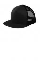Sport-Tek Yupoong 5-Panel Classic Trucker Mesh Back Cap. STC38