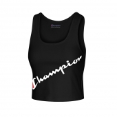 Authentic Crop Top, Script Logo