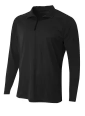 A4 N4268 Daily 1/4 Zip Shirt For Adult Size Male