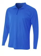 A4 N4268 Daily 1/4 Zip Shirt For Adult Size Male