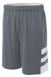A4 N5334 Reversible Speedway Short For Adult Size Male