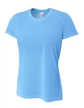 A4 NW3264 Spun Poly Tee For Adult Size Female