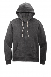 District DT8102 Re-Fleece Full-Zip Hoodie