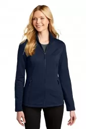 Port Authority L239 Ladies Grid Fleece Jacket