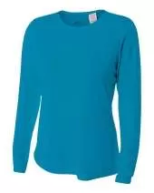 A4 NW3002 Long Sleeve Cooling Performance Crew For Adult Size Female