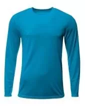 A4 N3425 Sprint Long Sleeve Tee For Adult Size Male