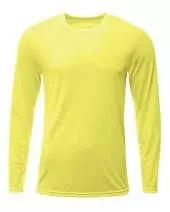 A4 N3425 Sprint Long Sleeve Tee For Adult Size Male