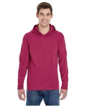 COMFORT COLORS Heavyweight Ring Spun Long Sleeve Hooded Tee. 4900