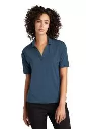MERCER+METTLE Women's Stretch Jersey Polo - MM1015