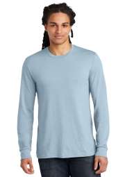 Mens Perfect Tri Long Sleeve Crew Tee 