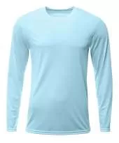 A4 N3425 Sprint Long Sleeve Tee For Adult Size Male