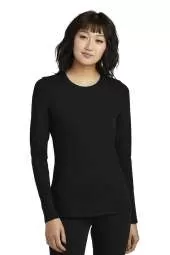 District Women's Perfect Blend CVC Long Sleeve Tee