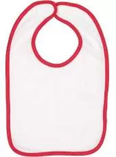 Rabbit Skins 1004 Infant Contrast Trim Bib