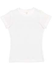 LAT 2616 Girls Fine Jersey Tee