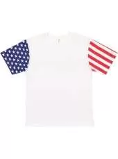 Code Five 3976 Adult Stars And Stripes Tee