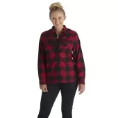 Burnside 5210 Women'S Yarn-Dyed Flannel