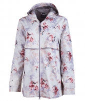 Charles River Women's New Englander Floral Printed Rain Jacket