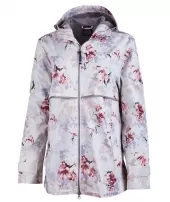 Charles River Women's New Englander Floral Printed Rain Jacket