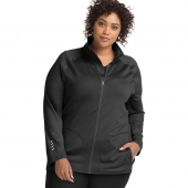 JMS Active Full Zip Mock Neck Jacket