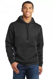 Sport-Wick CamoHex Fleece Colorblock Hooded Pullover