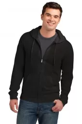 Young Mens Jersey Full-Zip Hoodie
