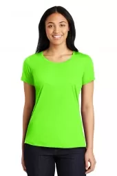 Ladies PosiCharge Competitor Cotton Touch Scoop Neck Tee