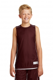 Youth PosiCharge Mesh Reversible Sleeveless Tee